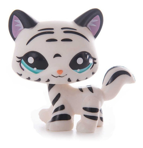 Gatinha Short Hair Cat Lps Littlest Pet Shop Tigrada #1498