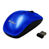 Mouse Inalambrico Kolke Kem-365 Color Azul