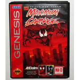 Spider-man & Venom Maximum Carnage Sega Genesis Original -mg