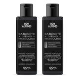 Kit 2x Sabonete Íntimo Masculino Sem Perfume Don Alcides