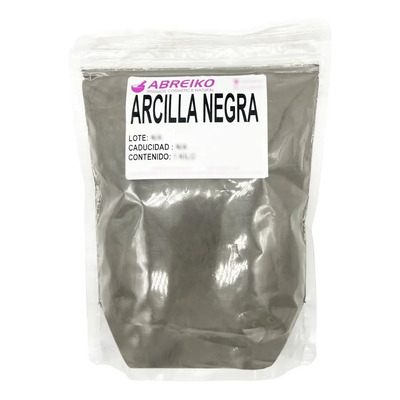 Arcilla Negra 1 Kilo Tipo de piel UNIVERSAL | MercadoLibre