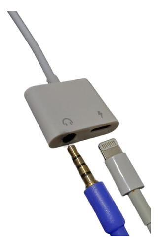 Adaptador Compatível Com iPhone iPad P2 + Lightning Carrega