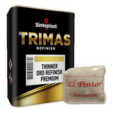 Estopa Lustre + Thinner Oro Premium Diluyente 4l Trimas Mm