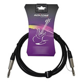 Cable Plug Plug Guitarra Bajo Instrumentos Roxtone 3 M