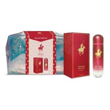 Wellington Polo Club Red Perfume Mujer Edp X90 Ml Y Neceser