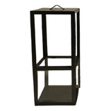 Fanal Grande Hierro Faról Porta Vela Deco Vintage/negro