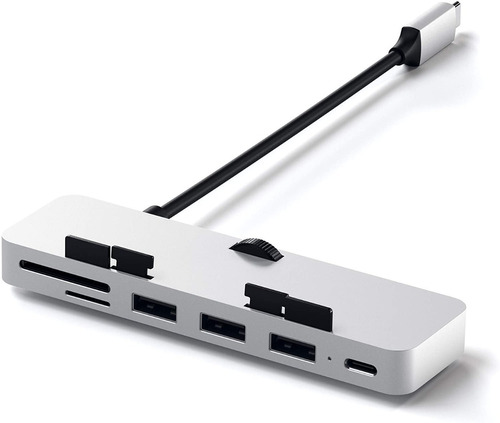 Adaptador Multipuerto Tipo C Satechi Hub Pro Para iMac Pro 