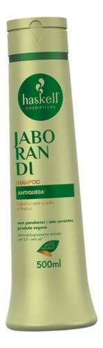 Shampoo Haskell Jaborandi Antiqueda Cabelos Fracos 500ml