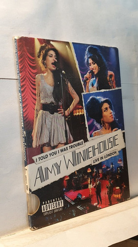 Dvd Amy Winehouse - I Told You I Was Trouble - Slipcase