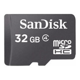 Memoria Flash Sandisk 32gb Microsdhc Clase 4 Adaptador / /vc