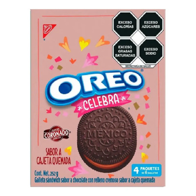 Galleta Oreo Con Relleno Sabor A Cajeta Quemada 252 Grs | MercadoLibre