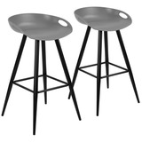 Conjunto De 2 Taburetes De Bar Barra Cocina Modernos Furnitu