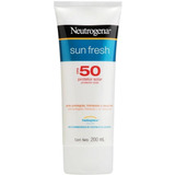 Neutrogena Sun Fresh Protetor Solar Fps 50 200 Ml