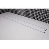 Ralo Linear Invisível Oculto 1-6x100/1-6x120 Para Banheiro 