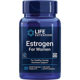 Life Extension I Estrogen For Women I 30 Vegetarian Tablets