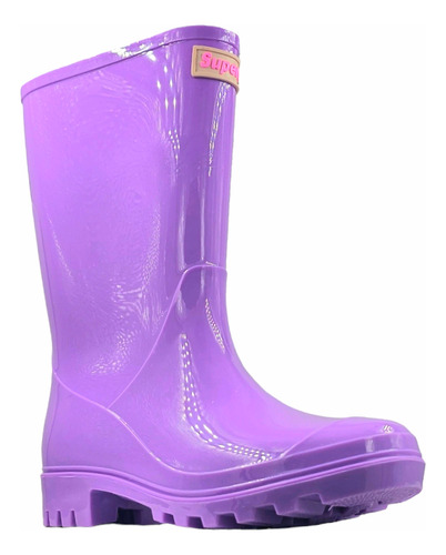 Botas Para Lluvia Antiderrapante Mujer Colores Jelly Oferta