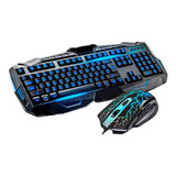 Combo Gamer Mouse, Teclado, Diadema Retroiluminado