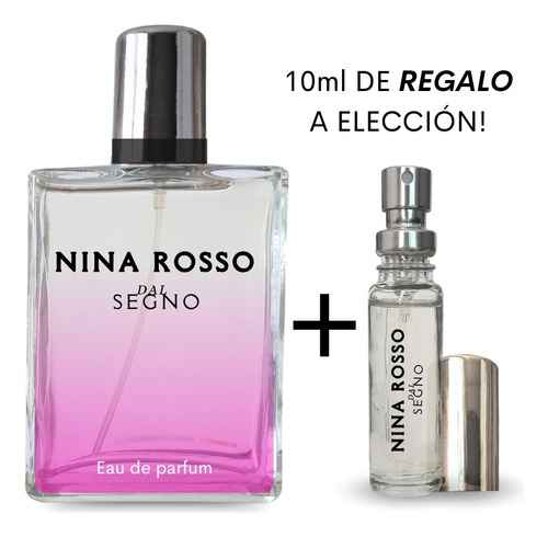 Perfume Femenino 100ml Dal Segno N°22: Nina Rosso
