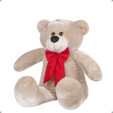 Urso Pelúcia Grande Teddy Bear - 90cm Macio Antialérgico