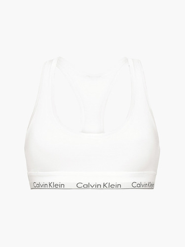 Bralette Modern Cotton Blanco Calvin Klein