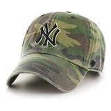 Gorra Camuflada Mlb New York Yankees Rgw Clean Up - Camuflaj