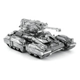 Rompecabezas Metálico 3d Tanque Guerra Scorpion Halo - Unsc