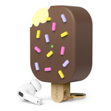 Funda Para AirPods Pro 2 Ice Cream Elago En Chocolate