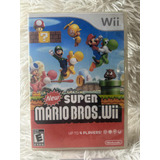 Jogo New Super Mario Bros Wii Nintendo Wii