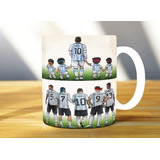 Taza De 11 Oz, Messi Tortugas Ninja, Seleccion Argentina