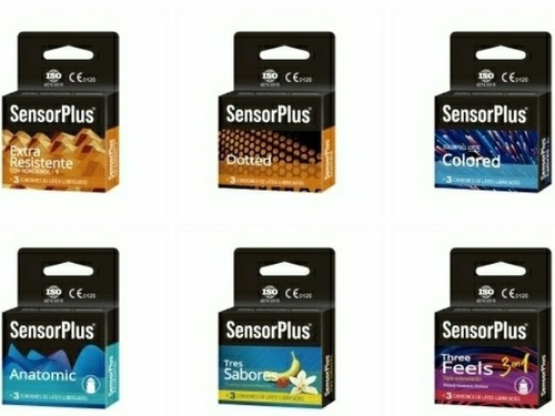 75 Preservativos Sensor Plus [25 Cajas] + Envío 100% Gratis 