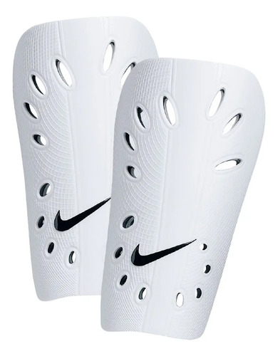 Nike J Espinilleras Blancas De Fútbol