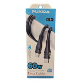 Cable Datos C A C 60w Ultra Rápido Para Samsung S23 Ultra