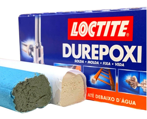 Durepóxi Adesivo Epóxi Massa Loctite 100g Henkel