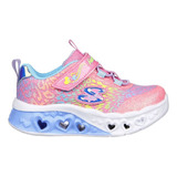 Tenis Niña Skechers S Lights: Flutter Heart 302314n Original