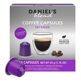 Cápsula Intenso Daniel's Blend Para Nespresso