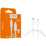 Kit 2 Cabos Carregadores Kaidi Para iPhone Todos Modelos