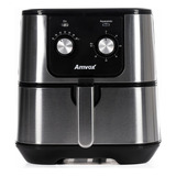 Fritadeira Sem Óleo Air Fryer Arf1255 M Inox 7l 110v Cor Preto 220v