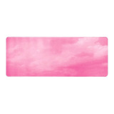 Mousepad Gamer Rosado Xxl 90x40 Cm Antideslizante 