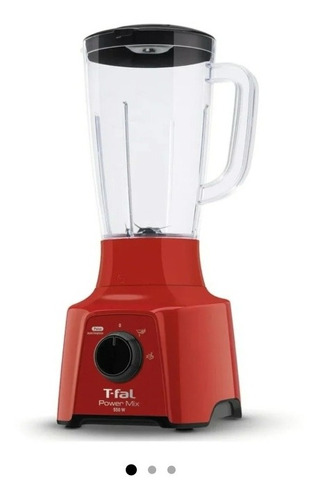 Licuadora T-fal Power Mix Vaso Vidrio Ln2835 Roja 