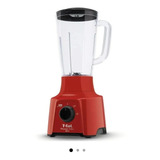 Licuadora T-fal Power Mix Vaso Vidrio Ln2835 Roja 