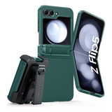 Fntcase P/ Samsung Galaxy Z-flip-5 Proteccion Militar