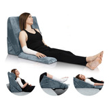 Almohada Cuña Cojín Espuma Viscoelástica Lumbar Set 3 Piezas