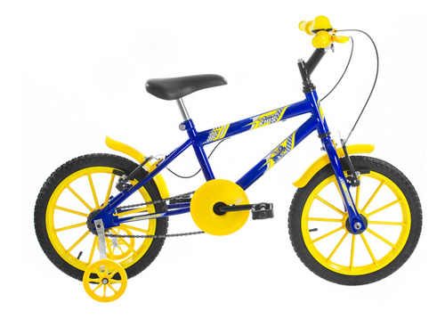 Bicicleta Infantil Com Rodinha Menino Aro 16 Freios