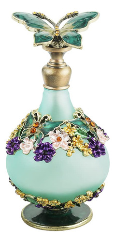Yetaha Botella De Perfume De Mariposa Antigua, Botella De De