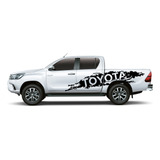 Calco Toyota Hilux 2016 - 2021 Paint Mark Juego Ambos Lados