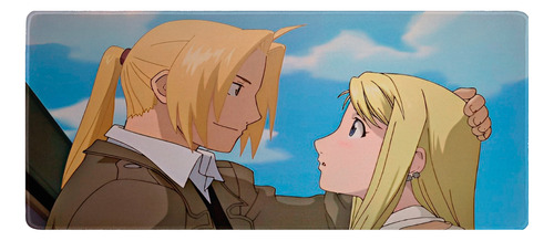 Mouse Pad Gamer Fullmetal Alchemist 70x30 Cm M06