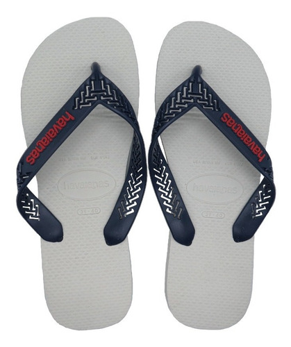 Ojotas Hombre Havaianas Originales Bajas Power Light Solid