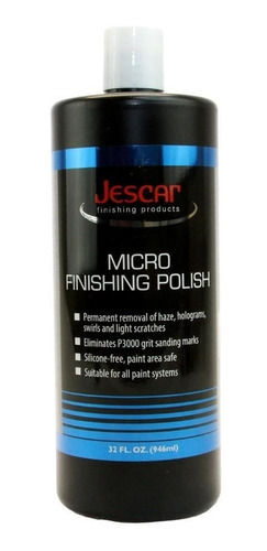 Jescar Micro Finishing Polish Polish De Alto Brillo 946 Ml