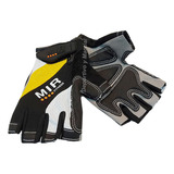 Guantes Fitness Mir Cuero Neoprene Pesas Mancuernas Barras