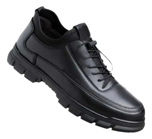 Zapatos De Vestir Cómodo Mocasines Caballero Casual Oxford